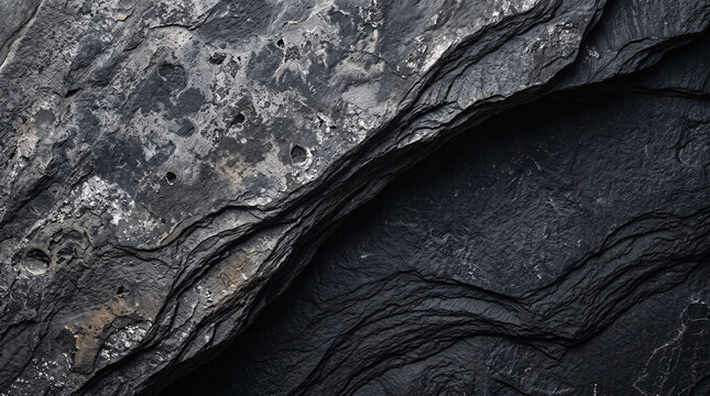 Texture de m&eacute;tal noir us&eacute; avec rayures et relief min&eacute;ral
