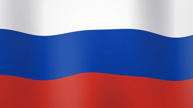 animation flag country rusia patriotism national symbol