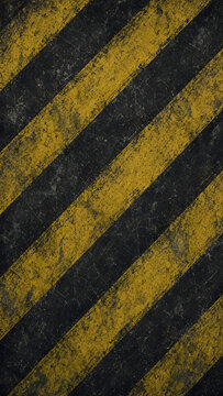 grunge hazard stripes