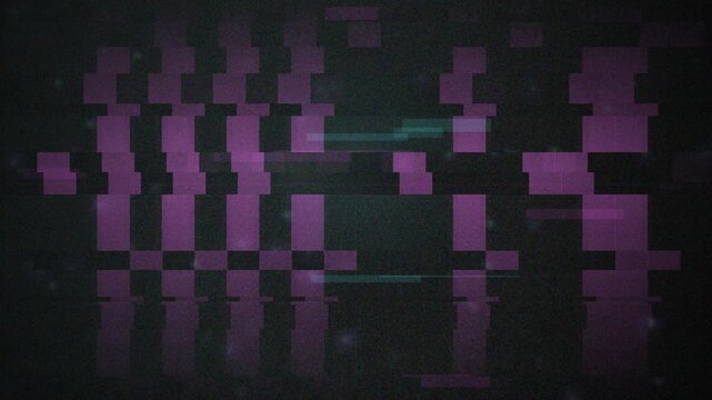Digital pixel sorting transition effect for modern tech presentations