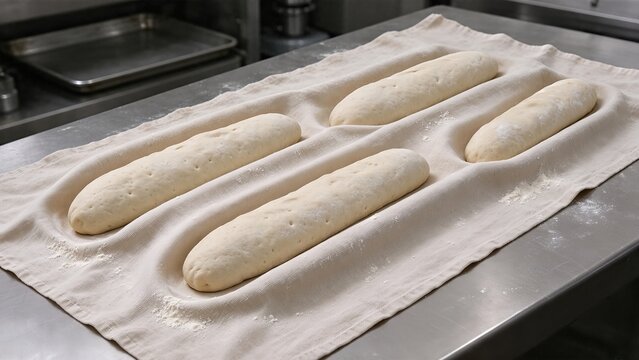  Bakery Production Linen Baguette Proofing Cloth
