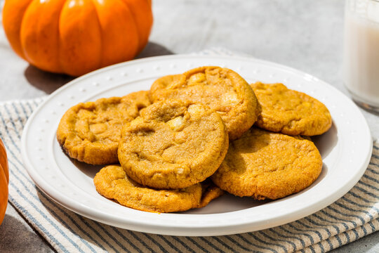 Homemade Sweet Pumpkin Spice Cookies