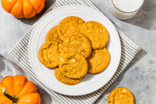 Homemade Sweet Pumpkin Spice Cookies
