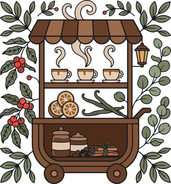 Cozy Coffee Collection Clipart