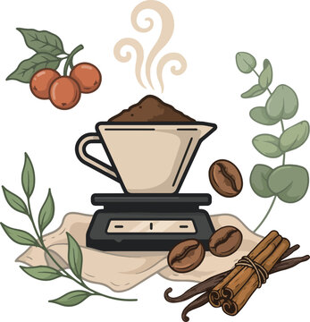 Cozy Coffee Collection Clipart