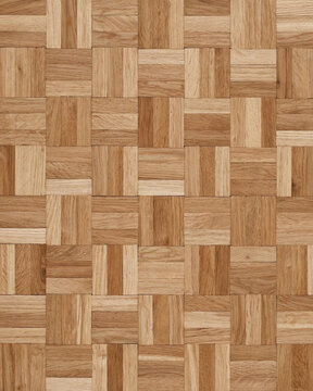 Oak Parquet Flooring Texture