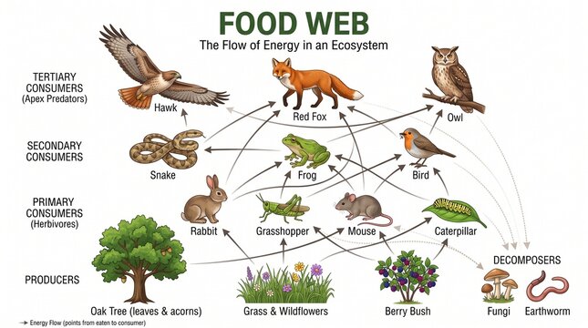 food web digram