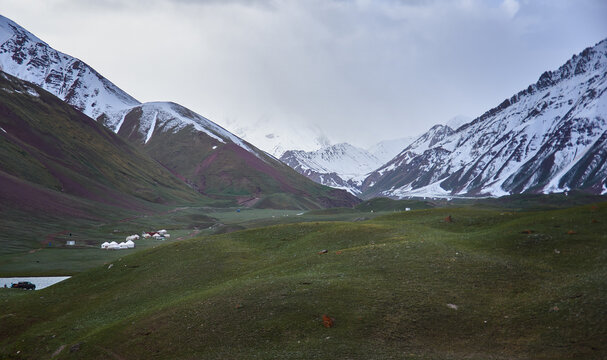 Alay Valley of Osh Region, Kyrgyzstan,