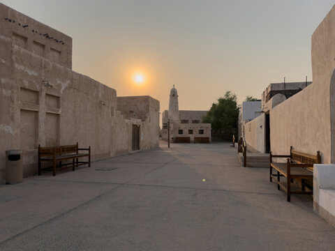 Wakra, Qatar - August 10, 2026: Al Wakra Old Souq, Al Wakra, Qatar