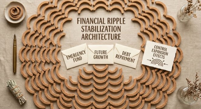 Financial Ripple Stabilization Architecture: Planning Emergency Fund, Future Growth, and Debt Repayment