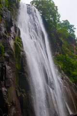 Beautiful waterfall in forest. © CRSHELARE