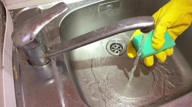 Complete Kitchen Sink Cleaning Multi-Camera Workflow