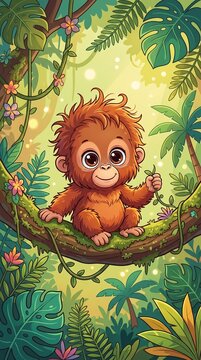 Beby Orangutan