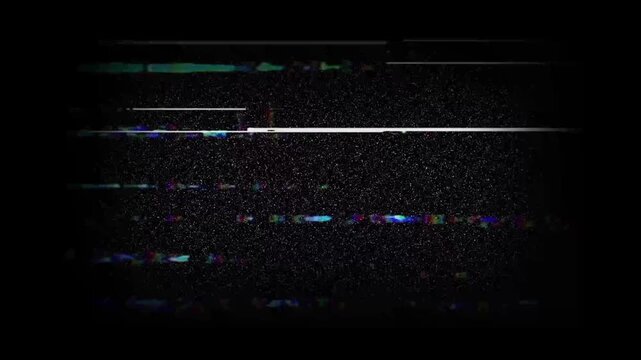 No signal old tv static tv noise vhs static glitch screen broadcast retro