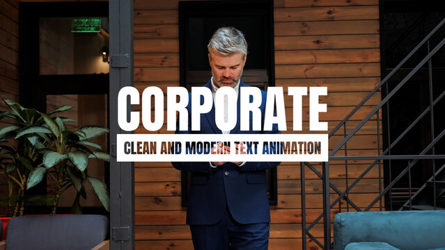 Corporate Text Animation