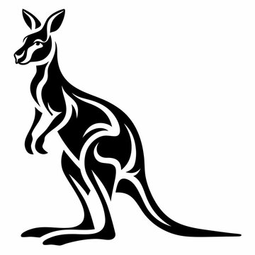 Kangaroo Silhouette
