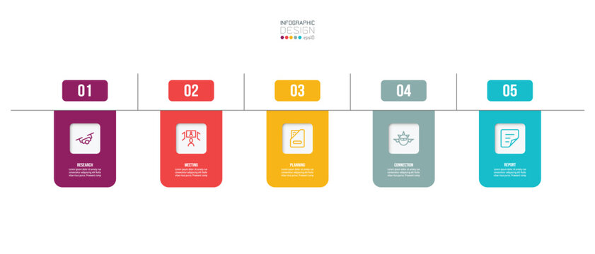 Business,Marketing,Education and show information of infographic design