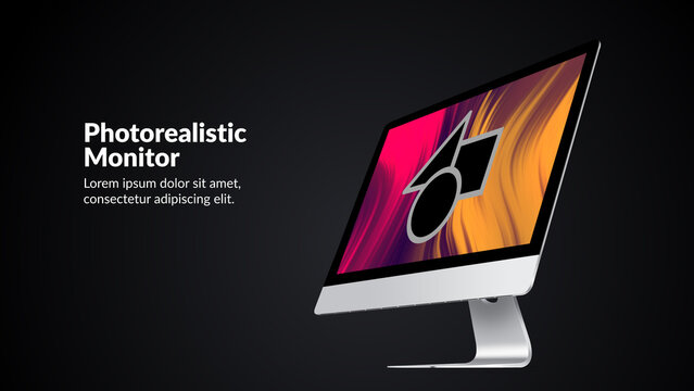 Creative Devices Desktop 07 &ndash; Animated Desktop Device Mockups, Computer Screen Presentations, Digital Display Animations and Modern Technology Motion Graphics for Professional Video Editing