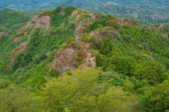田原山（鋸山）の八方岳からの眺望