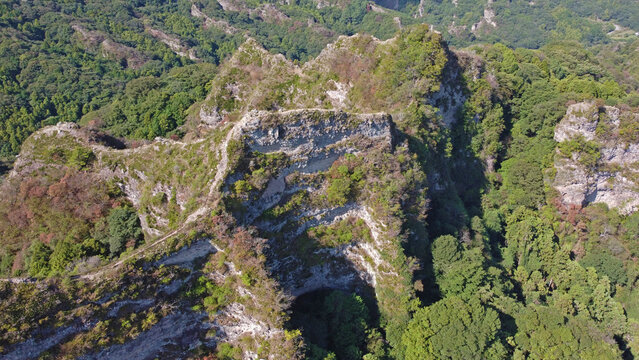中山仙境のドローン空撮