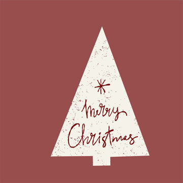 Vintage Christmas Ornaments. Silhouette Hand Drawn Vector Set