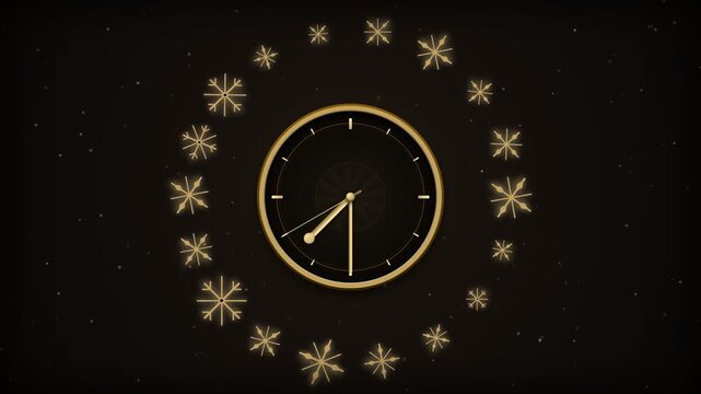 new year clock