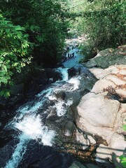 waterfall in the forest © Yeni