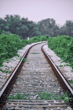 railway in the countryside