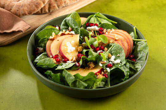 Classic Waldorf Salad in a Rustic Table Setting