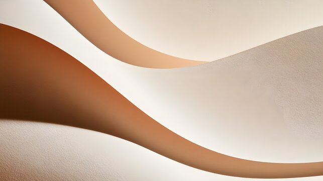 Layers of warm white