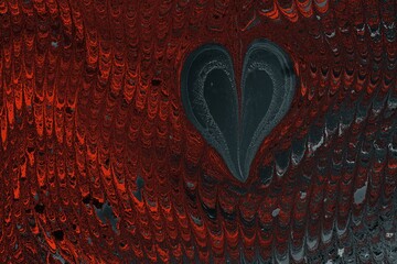 Ebru marble conch effect surface pattern design for print © Hulya Koca/imageBROKER