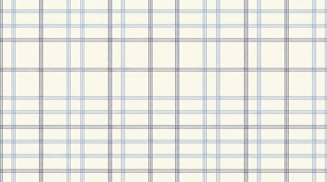 Neutral plaid pattern with subtle dark gray and cream lines creating a classic textile background