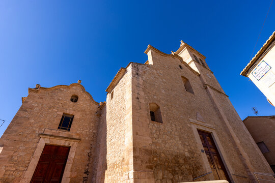 Church of Saint Catherine, Virgin and Martyr, in Caudete, Albacete, Castile-La Mancha, Spain