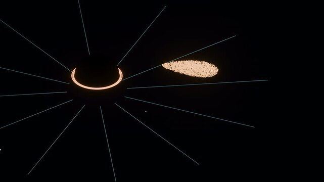 Tidal Disruption and Differential Gravity Particle Visualization