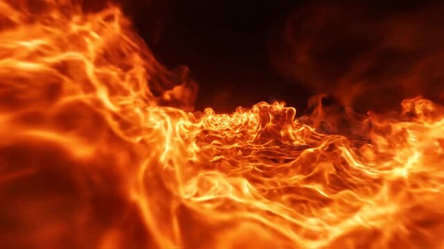 Fiery Explosion and Smoke VFX Transition