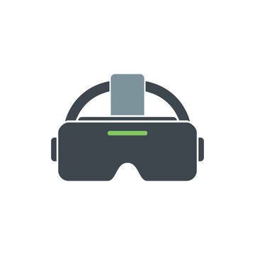 Virtual Reality Headset Icon Technology Entertainment.