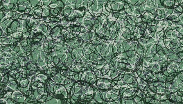 Tangled Watercolor Brushstrokes