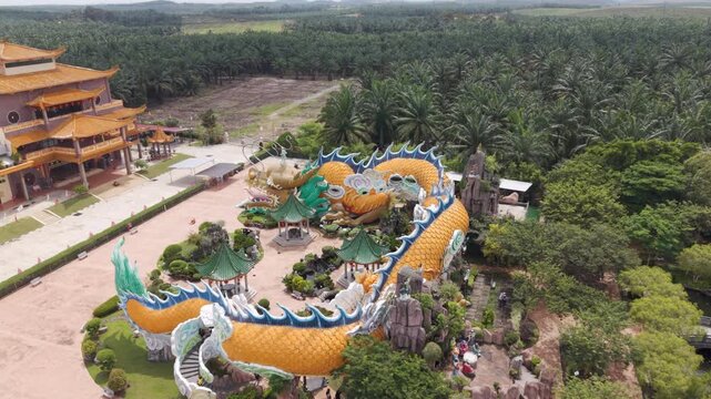 The Fortune Dragon (Naga Kemakmuran) at the Che Ann Khor Yong Peng Association, Johor, Malaysia
