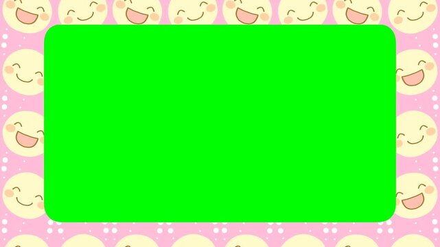 Smiley Pattern Animation Frame