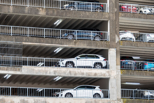 Multi-Story Parking Garage in Wellington - New Zealand