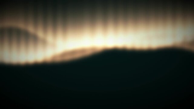 Bold abstract teal and copper aurora light curtains background, seamless loop 4K