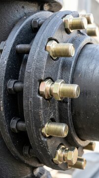 Wedge action restraint gland secured with threaded bolts