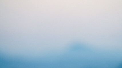 Abstract Blue Mountain Background, Gradient Background in Soft Blue and Pastel Pink with Blurred Texture for Minimal Design Template © bluecreamy