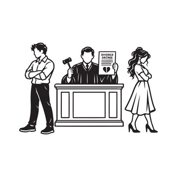 The court grants a divorce to the couple.