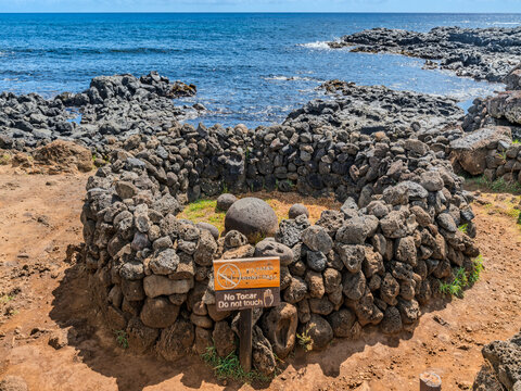Te Pito Kura in Easter Island