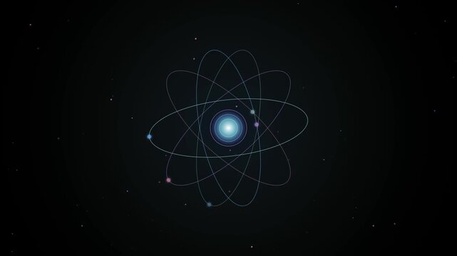 Quantum Orbital Model with Glowing Electron Particles