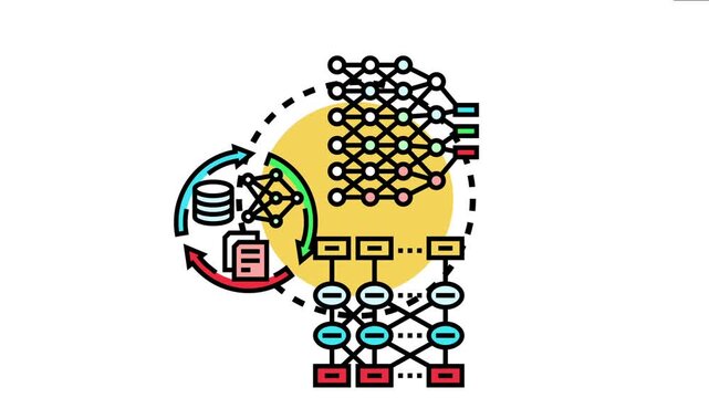 Probabilistic autoencoder algorithm representing a deep learning method for dimensionality reduction and data generation, using neural networks for efficient data encoding and decoding