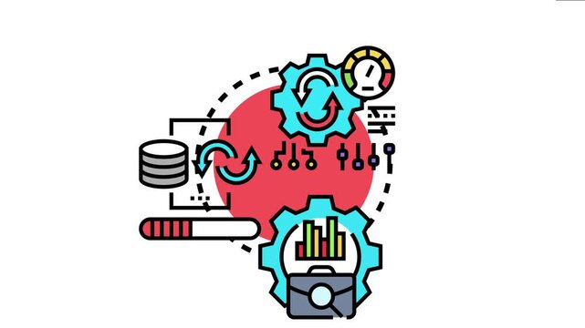 Business process reshaping concept workflow optimization, data management, strategic analysis, and iterative improvement for achieving better operational efficiency and transformation