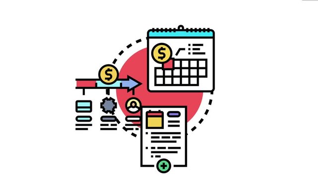 Processing subscription payments involves managing recurring financial transactions, utilizing a scheduled calendar system for billing and receiving funds digitally