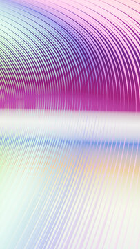 Abstract colorful curved lines in gradient pattern illustration